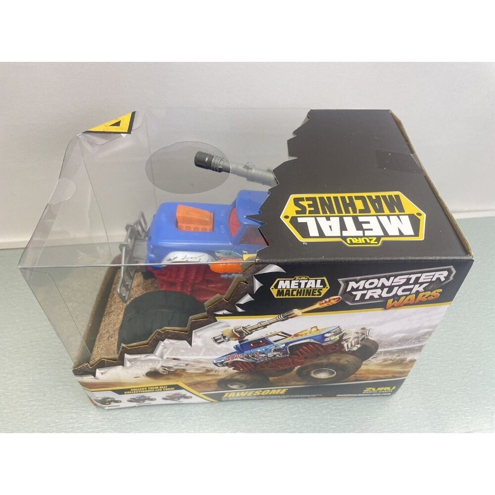 Zuru Metal Machines Monster Truck Wars Jawesome New - Picture 7 of 14